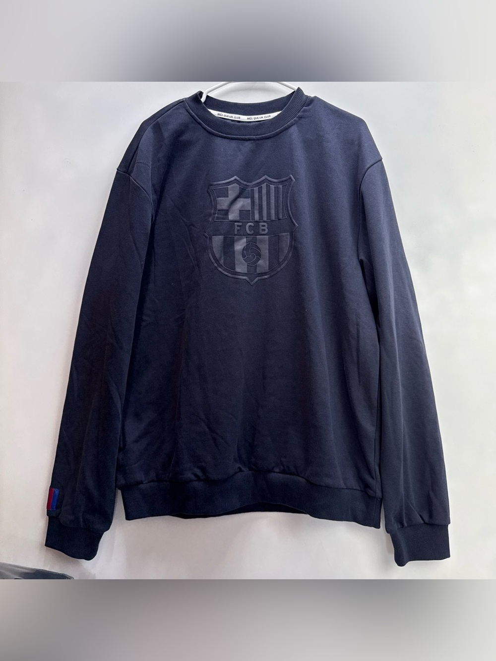 NWT Barca FC Barcelona Men’s Soccer Crewneck Sweatshirt